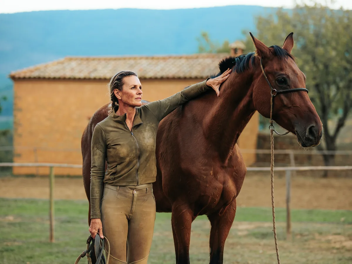 Cours d'équitation à Vourles, Rhône